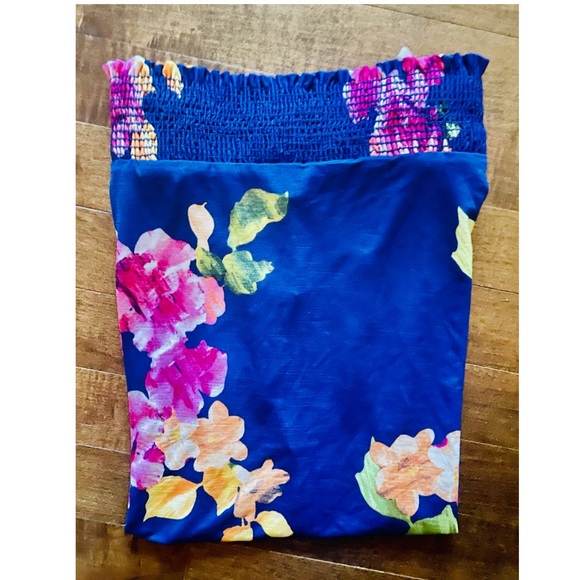 NWT VINE & LOVE ANTROPOLOGIE OFF COLD SHOULDER BLOUSE A LINE! - Picture 3 of 6